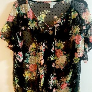Floral blouse